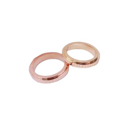 China Trendy High Quality Titanium Steel Ring Women's Fashion Ring for sale