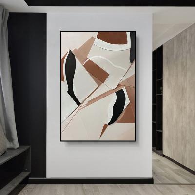 China Geometric Wall Art Print Canvas Painting Poster Minimalist Abstract Hd Wall Decor JZ Living Room Decoration Artwork for sale