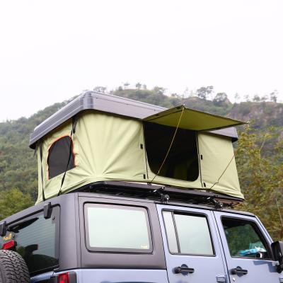 China 2021 Camouflage/Field Game Car Roof Top Tent Waterproof Shell Roof Top Tent Waterproof Hard Shell Tent for sale