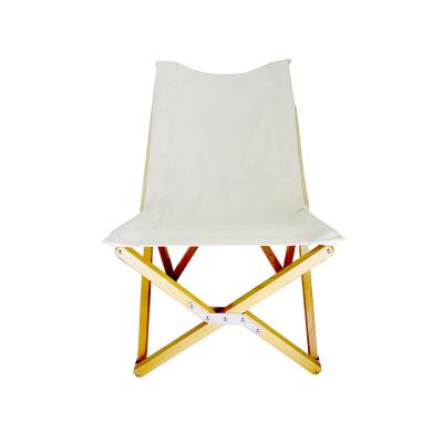 China New design luxury wholesale wooden chair outdoor lounge chair for camping for sale