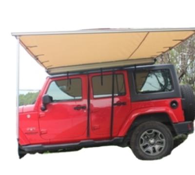 China Camouflage/Field Play Car Side Aluminum Tent Outdoor Waterproof Car Side Tent for sale