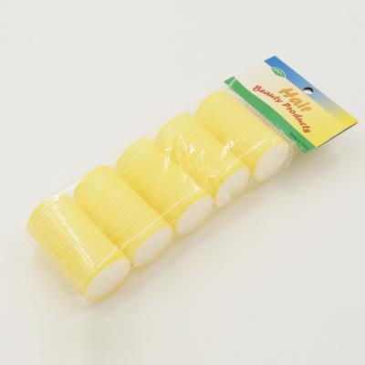 China High Quality Classic Curly Hair 5pk 33mm Hair Salon Self Standing Soft Foam Hair Rollers for sale