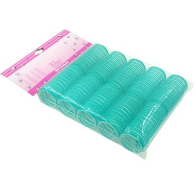 China DIY Hair 28mm Hair Rollers Self Curling Medium Stying Handle Vented Pro Salon Hairdressing Curlers for sale