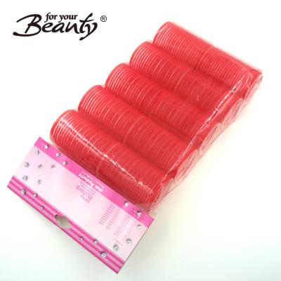 China Self-adhesive 38mm Self-Adhering Hair Curling Roller Self-adhesive DIY Hair stying Handle Magic Tape Self-adhesive Marcelling Roller for sale