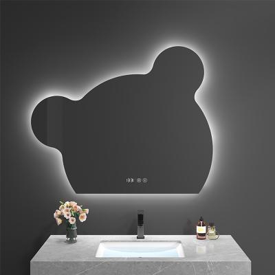 China Modern creative animal LED mirror lamp custom design simple design personality bathroom hotel bathroom makeup mirror lamp for sale