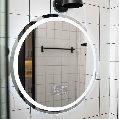 China Modern Round Mirror Light, Bathroom, Makeup Mirror, Bathroom, Hotel Customized Smart Mirror Light for sale