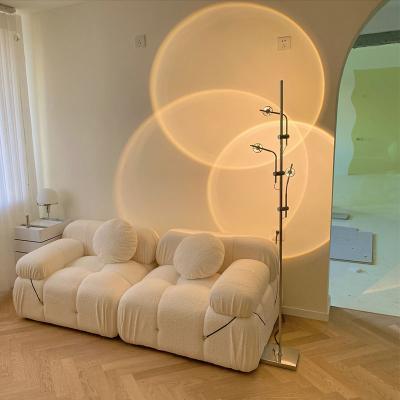 China Modern Simple Atmosphere Lamp Decoration Living Room Personality Ins Girl Colorful Rainbow Floor Lamp for sale