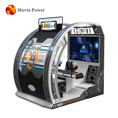 China Popular 3D Shooting Game Team 4D Arcade Shooting Game Machine For Interstellar Mall L2300* W1900* H2170 mm for sale