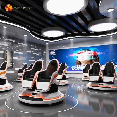 China Face Air Theme Park Coin Operated Games 9d VR Cinema Movie System Motion Multiplayer Simulator for sale