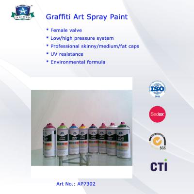 Cina Graffiti Art Lacquer Spray Paint 400ml RAL dell'aerosol per all'aperto dell'interno in vendita