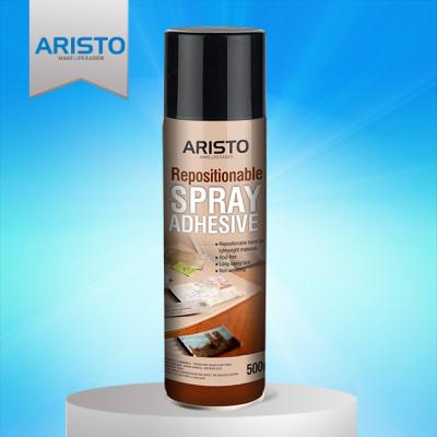 中国 織物CTI 500ml Aristo Repositionableの付着力のスプレー 販売のため