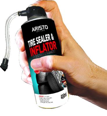 China Tire Sealer Auto Care Products CTI Inflator Spray Aristo 400ml for sale