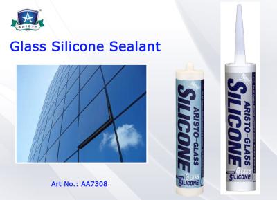 China Cura rápida do vedador de vidro acético do silicone para a janela de vidro e a porta da construção à venda