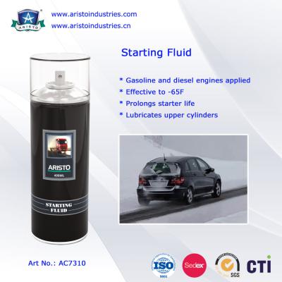 Chine Produits d'entretien automobile de jet de fluide liquide/commençant vite de démarreur moteur de basse température à vendre