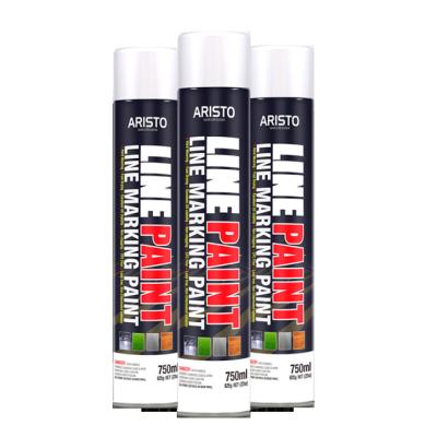 China La línea aerosol de Aristo 750ml de la pintura del marcador puede alinear la pintura de espray de la marca para el camino en venta