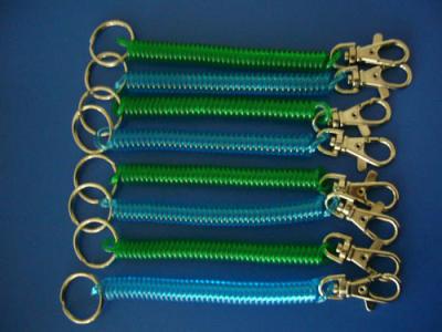 China Standard Key Clip with Slim Coil in Customized Color as Good Security ID Connectors for sale