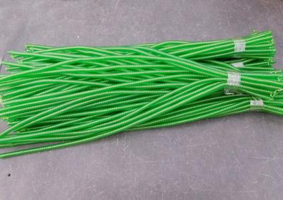 China 5Metre Green Flexible Safety Line Coiled Lanyard without Hook for sale