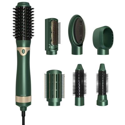 China Hair Dryer Volumizer Blow Dryer Ionic One Step Ceramic Hair Set Brush 5 in 1 Hot Airbrush for sale