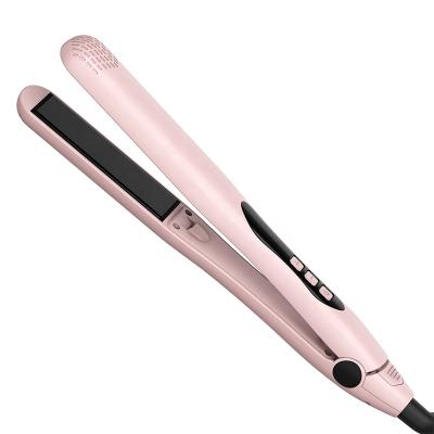 China iorn 3 Seconds Temperature Factory Price Automatic Professional Electric Ceramic Flat Iron Heater/Flat Hair Straightener PTC Screen Lock Function for sale