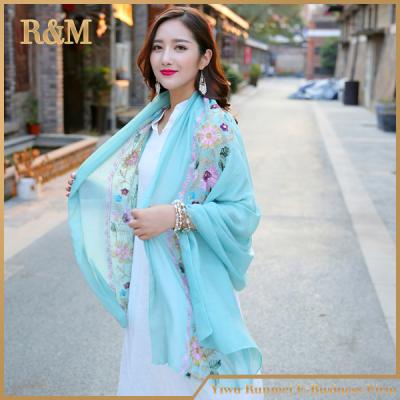 China 2017 new fashion flower print design squishy scarf 2017 new fashion flower print design squishy scarf for sale