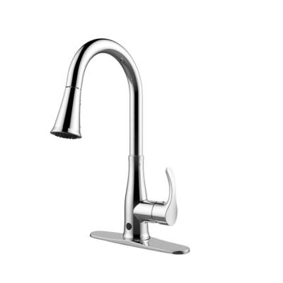 China Sense Faucets Pull Out Automatic Sensor Kitchen Faucet Sink Faucet for sale