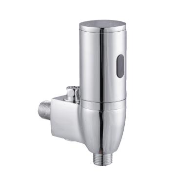 China CE Touch Modern Wall Mounted Automatic Sensor Free Urinal Flush Valve With Battery Power Supply for sale