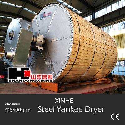 China Diameter 3050*2300mm Steel Yankee Steel Dryer / Steel Yankee Cylinder For Tissue Paper Machine for sale