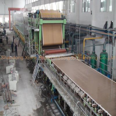 China Kraft Paper /Testliner/ Corrugated Paper Making Machine 3200-4800 for sale