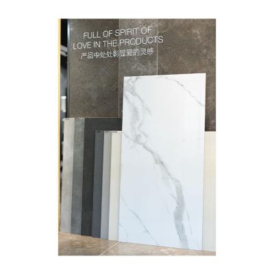 China Chinese Polished Glazed Canyon Ceramic Slate Glazed Bianco Carrara Porcelain Tile Wear Resistant Tiles 600x1200 for sale