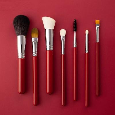 China High End Luxury Custom Fan Brush BELLEZA Custom Logo Professional Makeup Brushes for sale