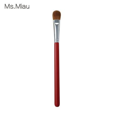 China High End Custom Fan Brush Ms.Miau Eyeshadow Set Brush Large Edge Brushes Simple Loose Make Up Brush for sale