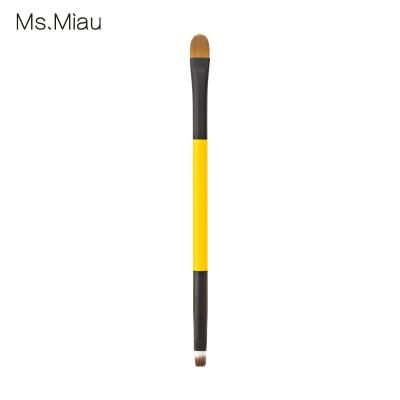 China Luxury High End Fan Brush Belleza Custom Angled Ultra Fine Eye Liner Brush for sale