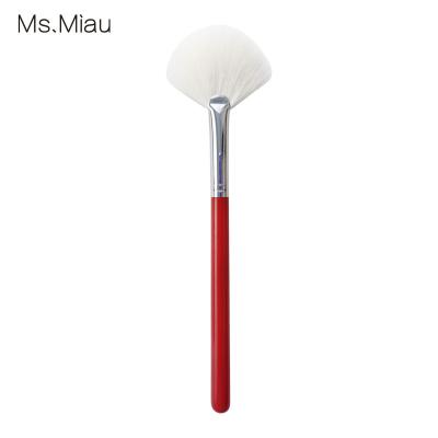 China Fan Brush Ms.Miau High End Custom Fan Brush Professional Makeup Brushes High End Makeup Tools for sale