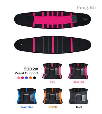 China Fang.Kii Adult Kidney Belts For Sports Sweat Belt Waist Trainers Black Customize for sale