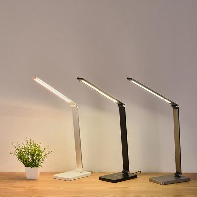 China Modern Multifunctional Charging LED Desk Table Lamp USB Desk Eye-Care Lamp for sale