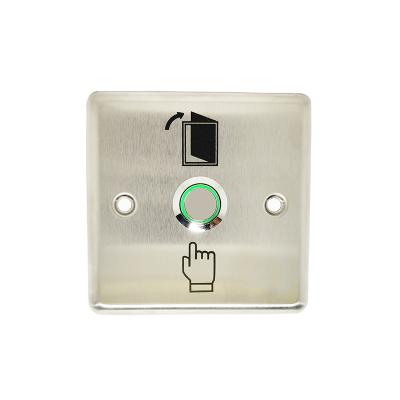 China Other access control push exit button with green LED for sale