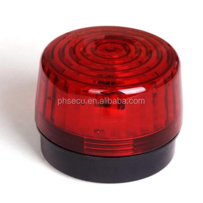 China ABS 12V LED Siren Light Security Alarm Strobe Signal Orange Blue Red Flash Warning for sale