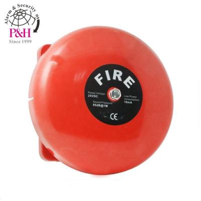 China Reverse Current Protection 24VDC EM207 6 Inch Aluminum Alloy Fire Alarm Bell With CE for sale