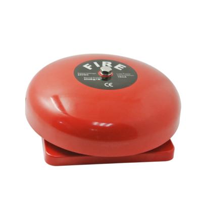 China ABS Fireproofing Red Fire Alarm Bell With DB 102 Siren Buzzer For School for sale