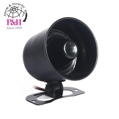 China Auto On Sale 12V 20W Black Color Car Alarm Siren for sale