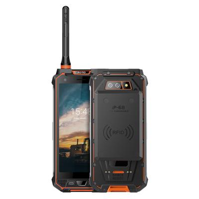 China Handheld digital bar ip68 mode gsm rfid rfid dmr /vhf digital rugged rfid rfid Uhf radio walkie talkie phone for sale