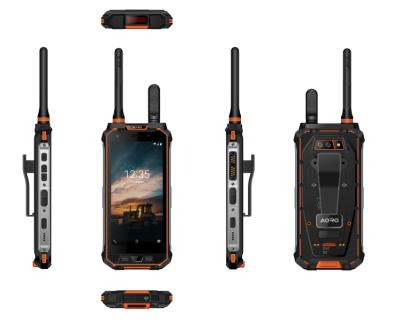 China three-proof rugged mobile phone with walkie-talkie rfid UHF code scanner android telefono ex atex atex phone 5G rugged smartphone with walkie-talkie for sale