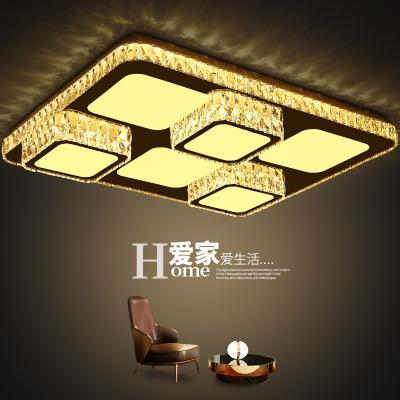 China Crystal Cover Flush Mount Lamp LED Stainless Steel Base Modern Contemporary Home Outlet Decorative Lighting Ceiling Lights MY81040 for sale