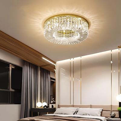 China Modern Contemporary Crystal Ceiling Light AC90-260V LED Porch Hall LED Crystal Lamp Aisle Corridor Light for sale