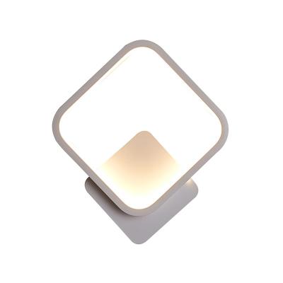 China Modern Minimalist LED Wall Lamp For Living Room Bedroom Indoor Wall Light for sale