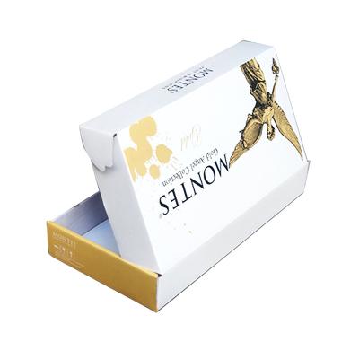 China Biodegradable Custom Logo Packaging Box Baby Clothing Shoes Large Cardboard Mailer Corrugated Packaging Paper Shipping Boxes for sale