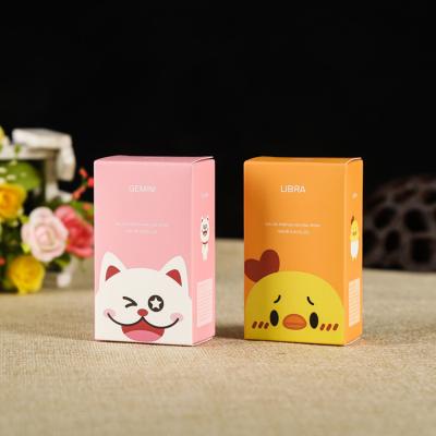 China Recycled Materials Lamination Eyeshadow Customize Printing Cosmetic Paper Box for sale