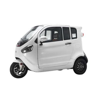 China Passenger EEC Euro5 Fully Enclosed Moped Long Range Passenger Three Wheel Electric Scooter Tricycles For Cargo With Cabin for sale