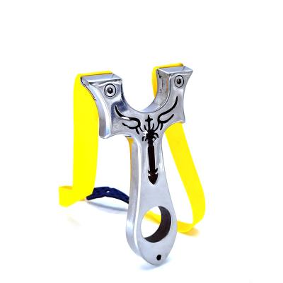 China Custom Hot Selling Stainless Steel Slingshots Chinese Outdoor Hunting Slingshot and ABS Shooting Range for sale