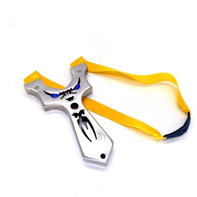 China Outdoor Rubber Slingshot Band High Precision Competition Stainless Steel Slingshot Hunting Shooting Toys for sale